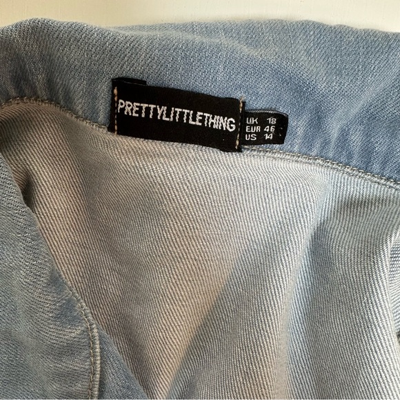 Blue Denim Dress ( Size 14) - Picture 10 of 11